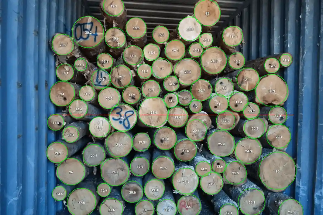 Measuring Timber in Containers