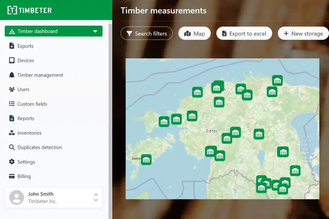 La silvicultura se encuentra con Big Data: aprovechamiento de los análisis de la solución de Timbeter para mejorar la toma de decisiones